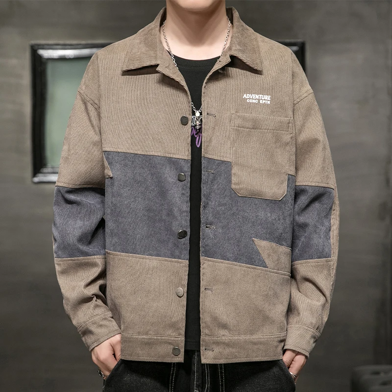 

Куртка мужская осенне-зимняя с длинным рукавом, батальных размеров