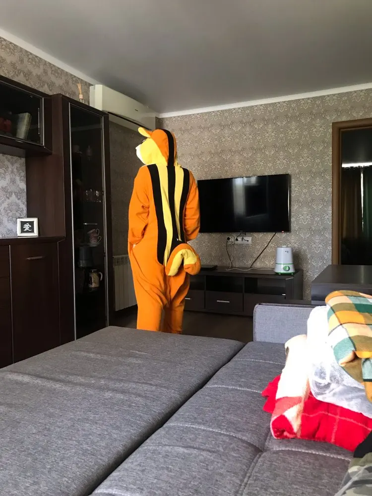 HKSNG унисекс для взрослых животных Chipmunk пижамы комбинезоны Рождественский