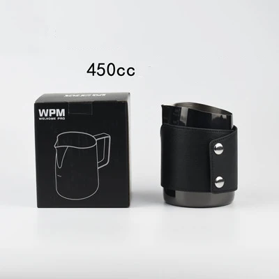 Кувшин для кофе, молока из нержавеющей стали кувшин для крема Pull Flower Cup вспениватель молока для кофе латте арт молоко пена инструмент посуда для кофе - Цвет: G