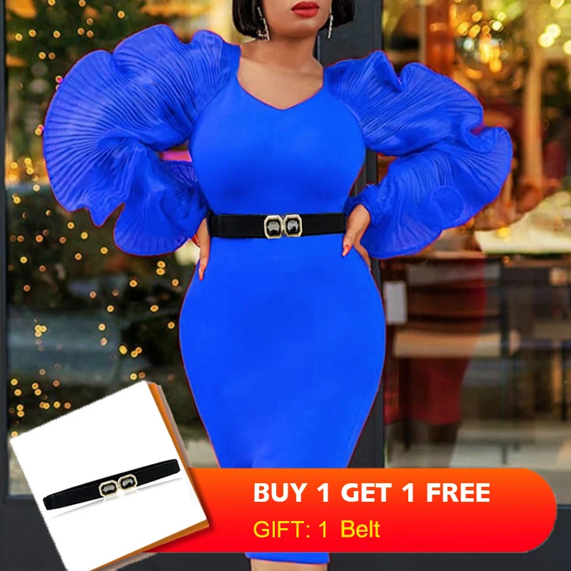 Сексуальное Лоскутное Платье в обтяжку прозрачная вуаль тюль с длинным рукавом