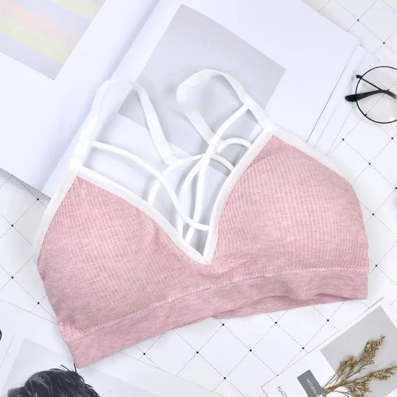 Женский бюстгальтер CHRLEISURE без косточек дышащий эластичный Бралетт для фитнеса