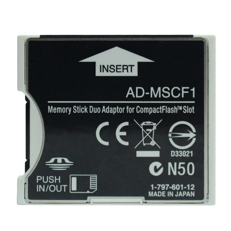 Memory Stick Duo Adaptor for CompactFlash Slot MS PRO DUO Adapter CF adapter AD-MSCF1 Card To Compact Flash | Компьютеры и офис