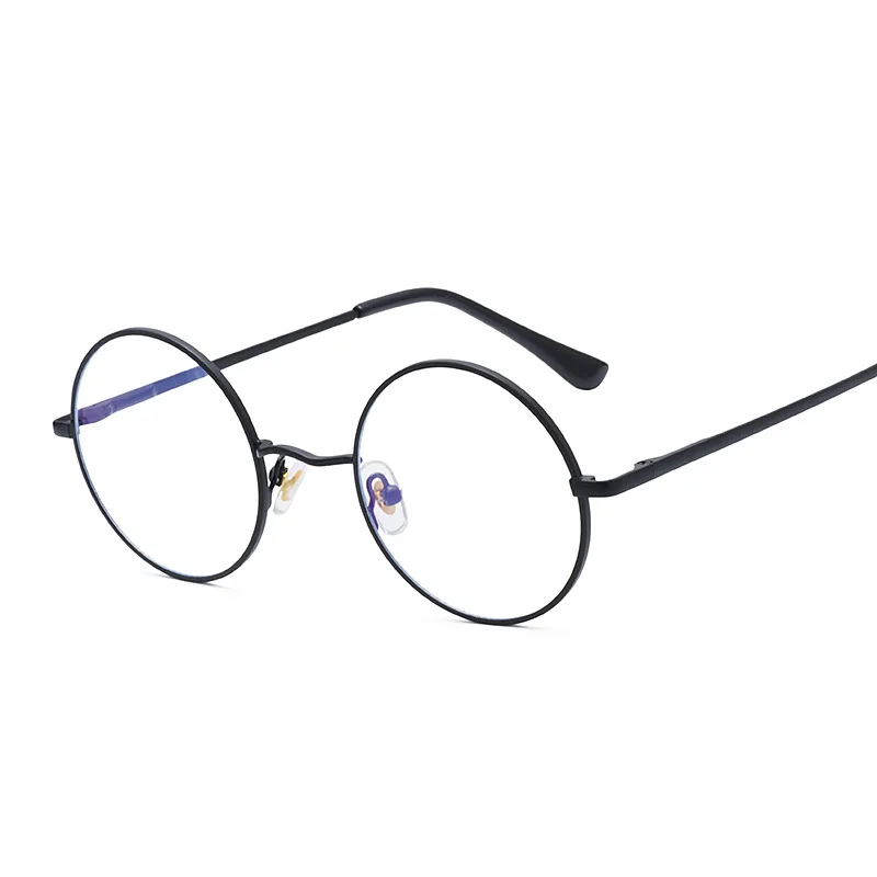 Elbru прозрачные линзы очки для женщин и мужчин анти Синие лучи металлическая