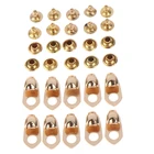 10 комплектов скоростной обуви, кружевные крючки, кружевная фурнитура, пряжки с заклепками для альпинизма, походная обувь, рабочие уличные альпинистские сапоги, 2 см