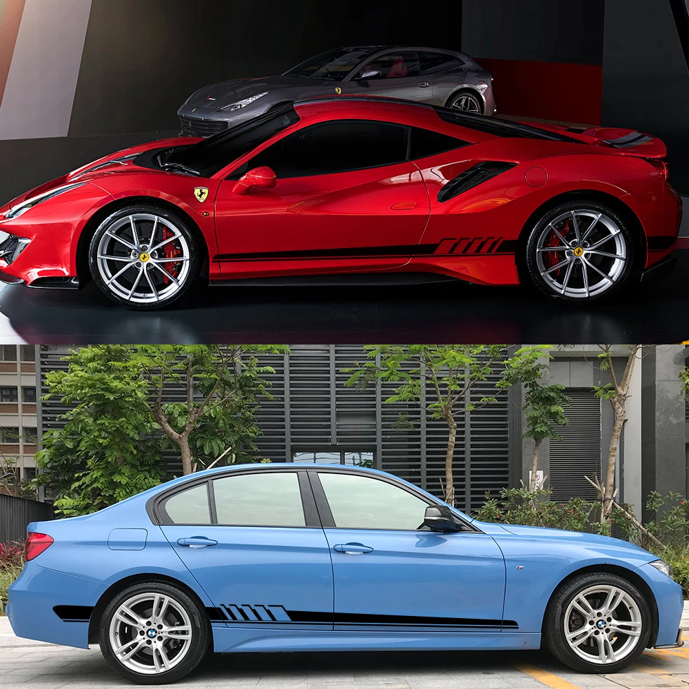 2 шт. автомобильные виниловые наклейки для Audi BMW Ford Volkswagen Renault Peugeot Mercedes Honda Mini