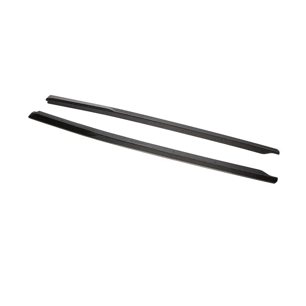 Carbon Fiber Side Skirts Bumper Kits for Audi R8 2016 2017 2018 side blade Door Aprons | Автомобили и мотоциклы