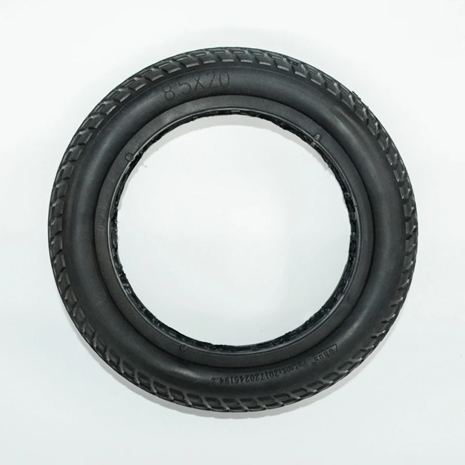 1PCS-Rubber-Tire Шины для скутеров, ступица заднего колеса для Xiaomi Mijia M365 8,5 дюймов, демпфирующие твердые шины, полые непневматические шины, завод - Цвет: 1PCS-Rubber-Tire