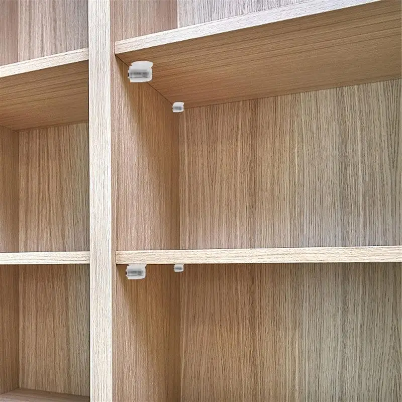 

50pcs Practical Prime Stand Shelf Bracket Shelf Support For Bookcase Cabinet Furniture