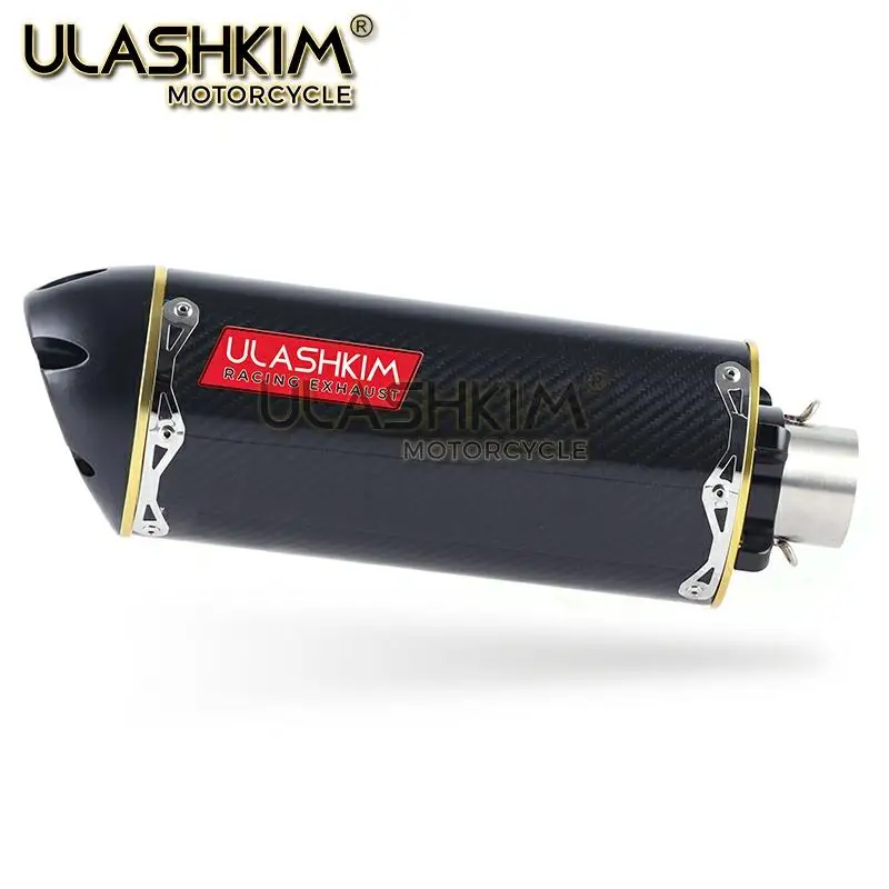 Глушитель выхлопной трубы мотоцикла с полной системой среднего соединения для