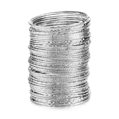 Silver Ensoul, новая мода, Топ стиль, 50 шт./лот, Очаровательные золотые браслеты и браслеты для женщин, роскошные ювелирные изделия для мужчин, браслет на руку для подарка - Окраска металла: Silver