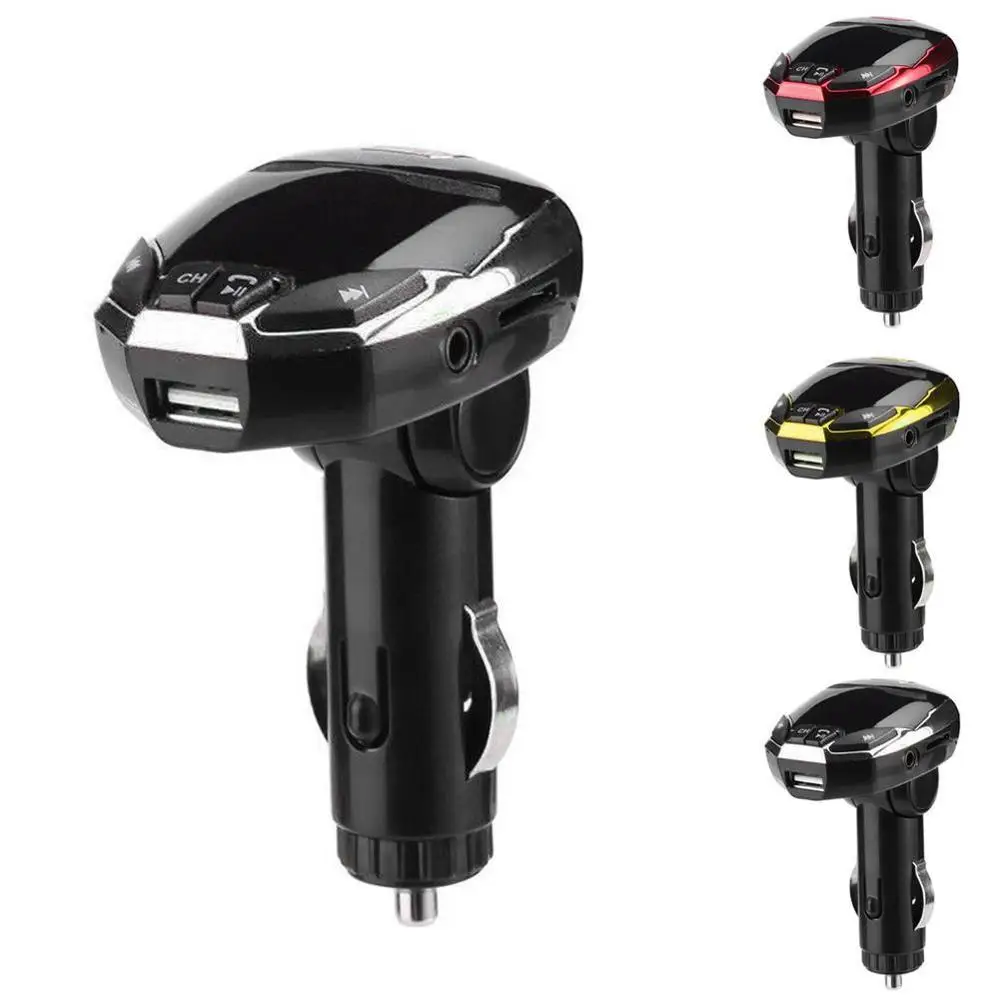 FM-трансмиттер беспроводной USB-модулятор Bluetooth ЖК-дисплей автомобильный комплект