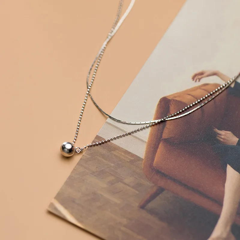 Женское Двухрядное колье-чокер из серебра 100% пробы | Украшения и аксессуары