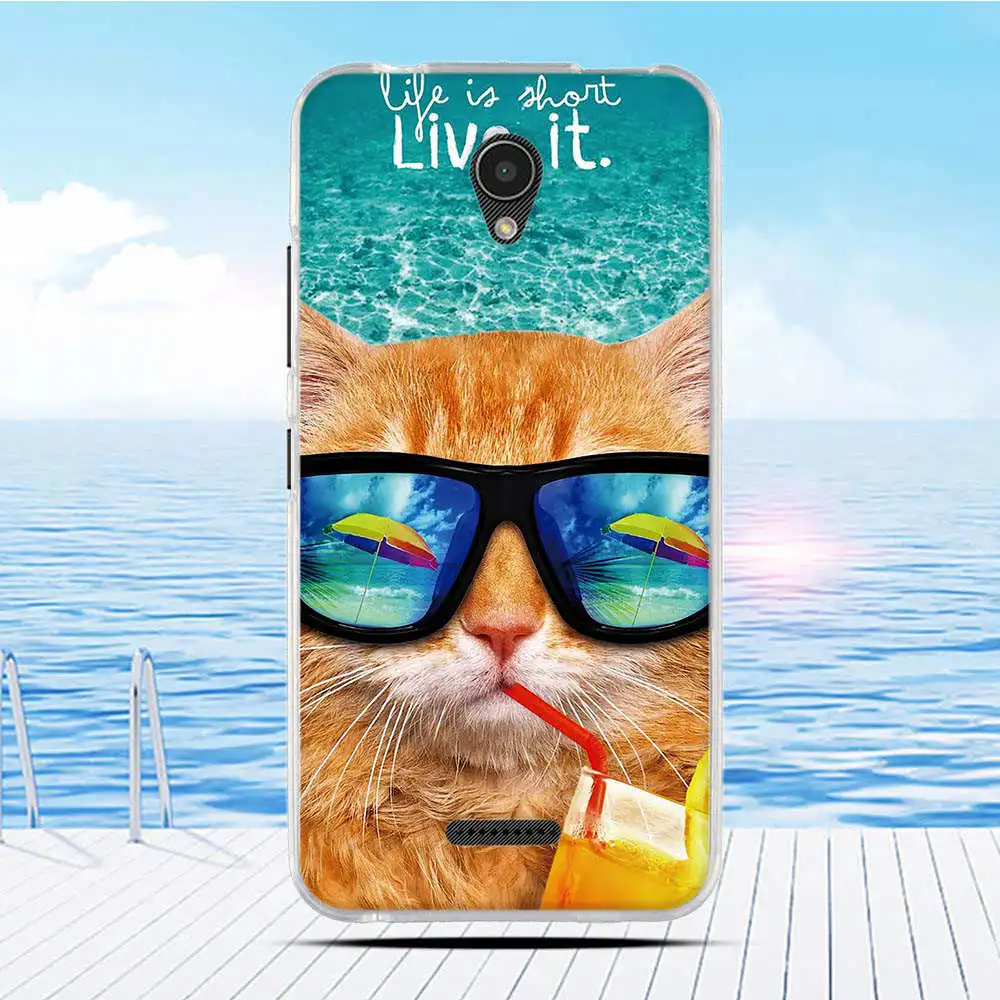 Чехол для Lenovo A Plus A1010 задняя крышка с 3D рельефным рисунком из ТПУ мягкий