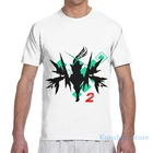 Мужская и женская футболка с принтом, с коротким рукавом