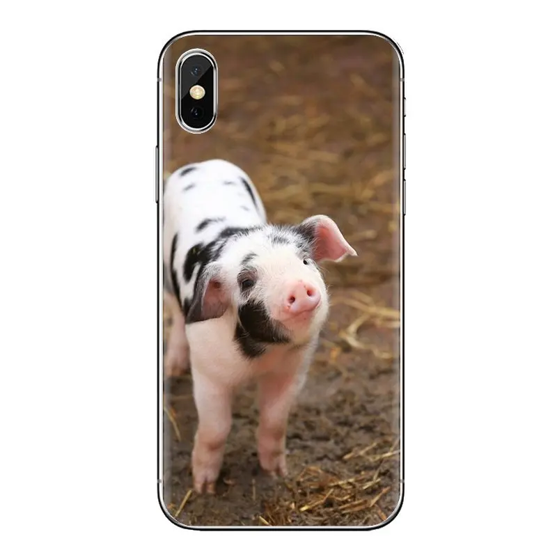 Soft Transparent Shell Covers funny cute lovely pig For Samsung Galaxy J1 J2 J3 J4 J5 J6 J7 J8 Plus 2018 Prime 2015 2016 2017 |