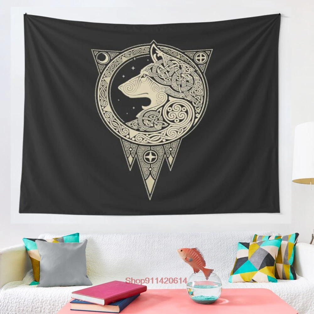 Скандинавский гобелен ULV настенный настенная подвесная стена искусство