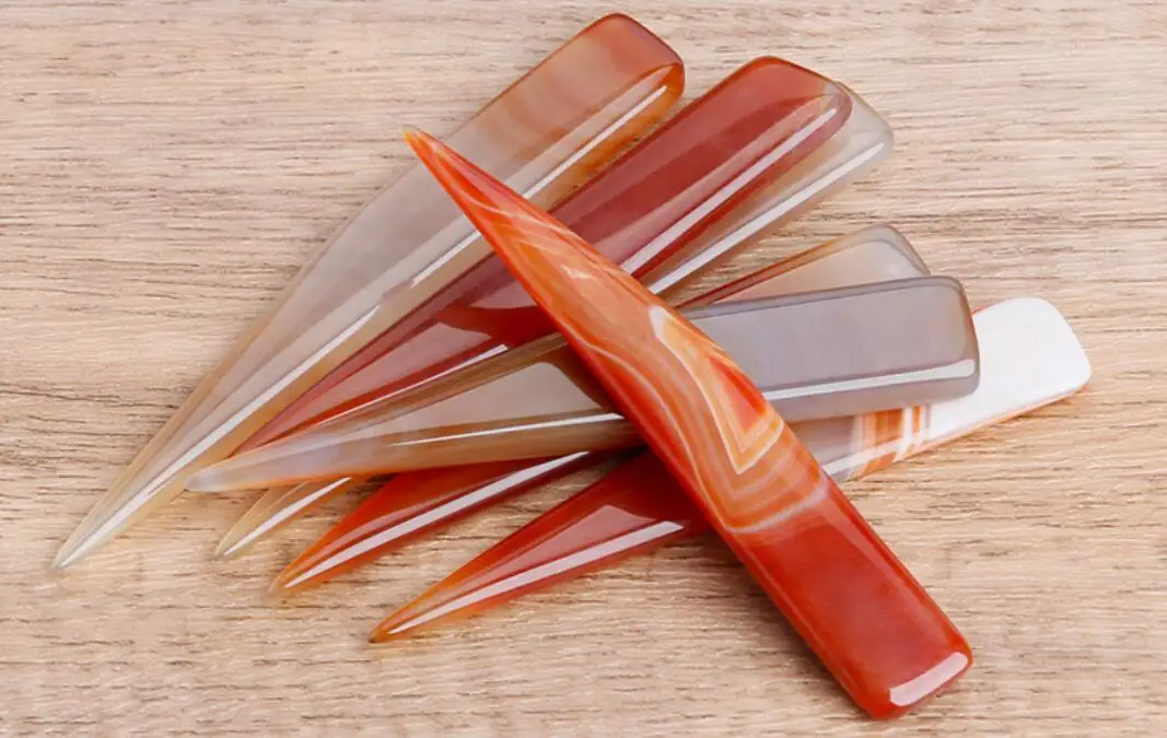 Кольцо Sizer Magic Faux агатовый нож полировальный ручной инструмент для золота и