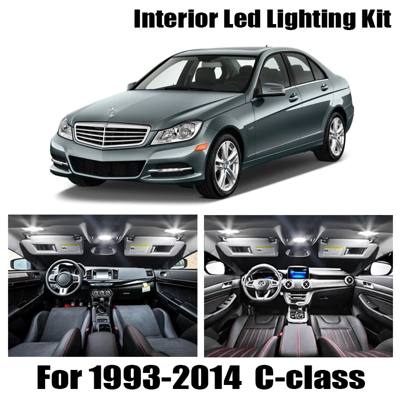 

Комплект светодиодсветильник ламп Canbus для салона Mercedes Benz C class W202 W203 W204 S202 S203 S204 S204 C203C204