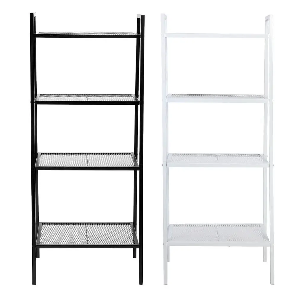 Четырехъярусная полка для хранения книжный шкаф держатель стойка дисплея дома