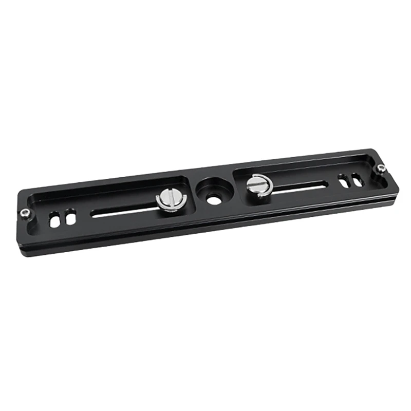 

1/4inch Screw Universal Metal Mount PU200 DSLR Camera Quick Release Plate with Screw Adapter for Tripod Ball Head