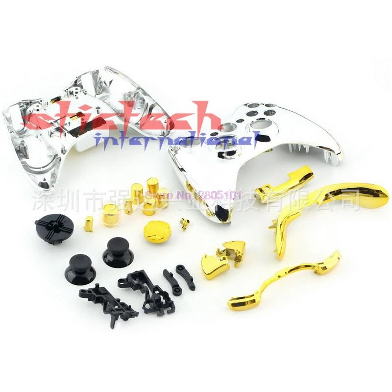 

by dhl or ems 100 pcs Full shell case housing mod kit with buttons for xbox one wireless controller repair parts