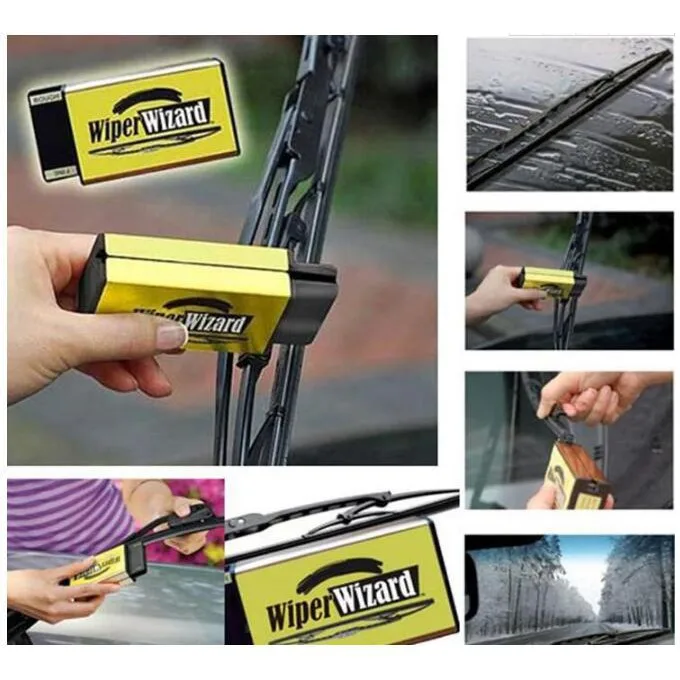 

2PCS Car Wiper Repairer Cleaner Wiper Wizard Friction Car Beauty Supplies