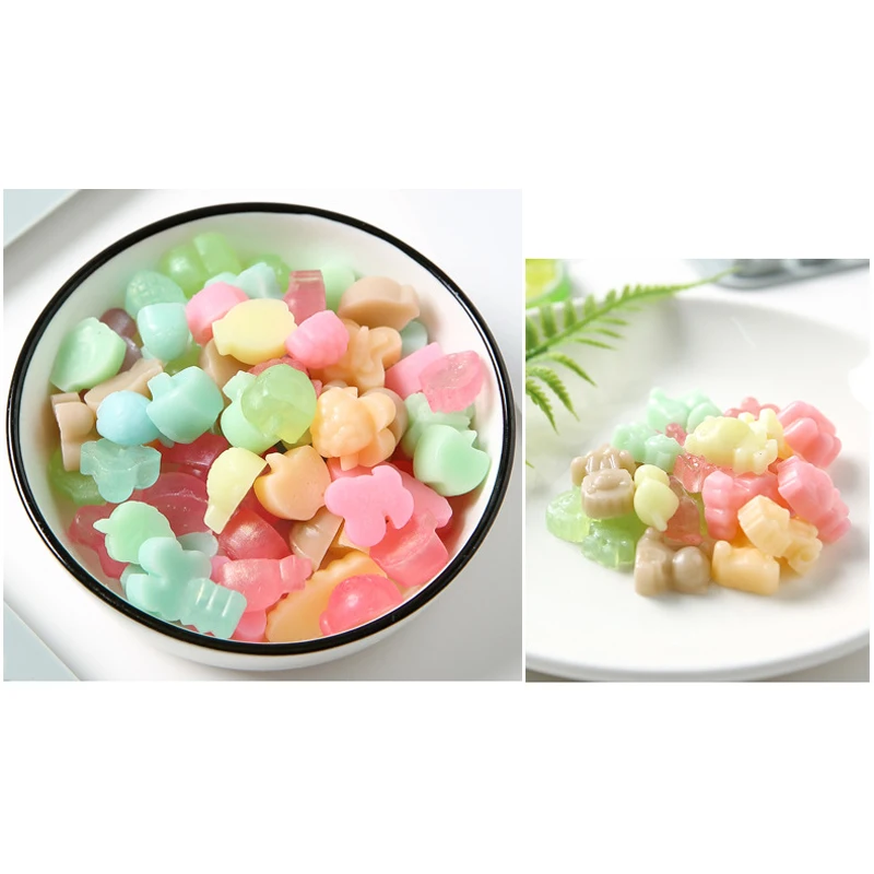Meibum Party Dessert Fruit Gummy Molds Silicone Vitamin Candy Moulds With Droppers DIY Chocolate Mold Sugarcraft Baking Tools | Дом и сад