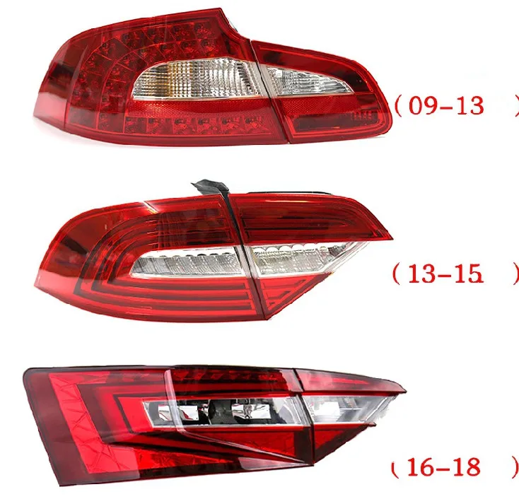 

eOsuns Led rear bumper light brake lights turn signals tail lamp assembly for Skoda Superb 2009-2018