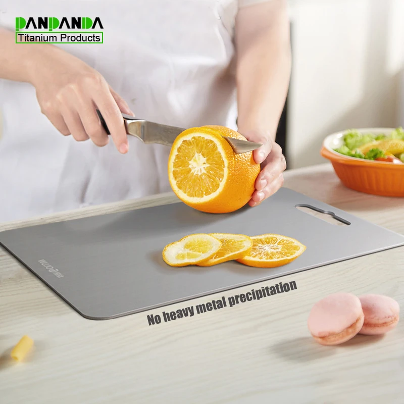 Титановая разделочная доска PANPANDA для профилактики форм бытовая нарезки фруктов 2