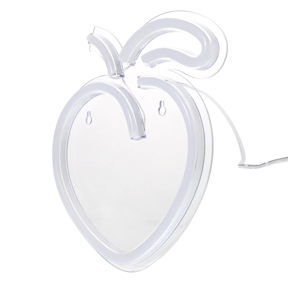 

Creative Peach Shape LED Neon Sign USB Powered LED Modeling Light Night Light
