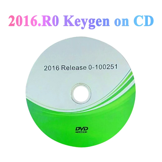 2017.R3 Новый генератор ключей + 2016.R0 на компакт диске для Multidiag/новый vci vd ds150e cdp delicht