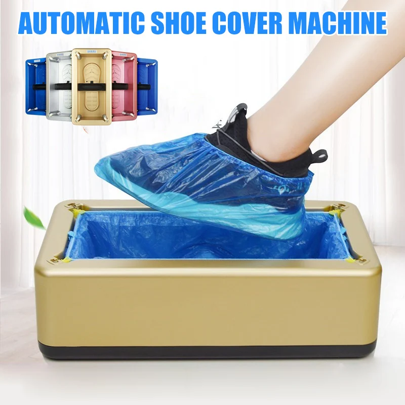 

Диспенсер мембранный автоматический для обуви, одноразовый водонепроницаемый чехол для обуви, для дома, гостиницы, офиса