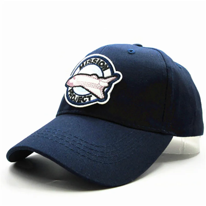 Корабле класса Шаттл вышивка Бейсбол Кепки хип-хоп Регулируемая Снэпбэк Шапки