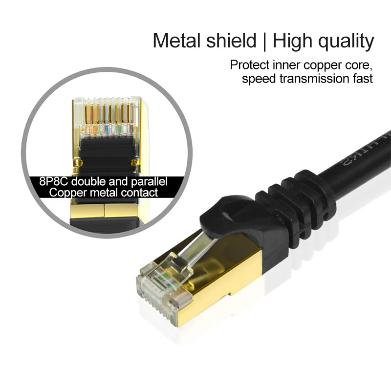 CAT7 кабель RJ45 Ethernet lan компьютер xbox сетевой шнуры CAT 7 Перемычка гигабитный медный