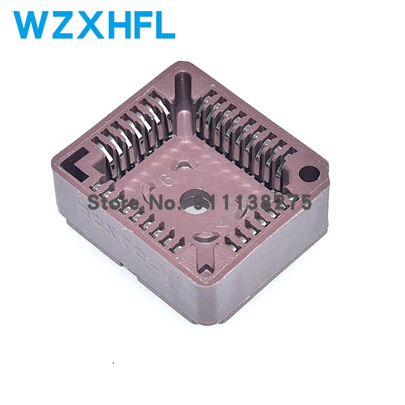 10 шт. PLCC IC socket PLCC32 PLCC44 PLCC68 PLCC84 SMD DIP Socket adapter | Электронные компоненты и