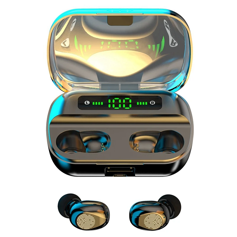 

F9 Bluetooth Wireless Tws5.0 Headset Power Display Bluetooth Headset