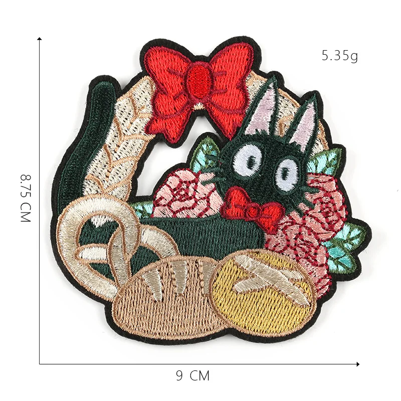 1 шт. Новый мультяшный Патч наклейка на одежду с помощью утюга вышитый тканевый