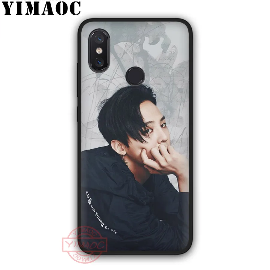 Мягкий чехол YIMAOC Big Bang G- Dragon для Xiaomi Mi 10 9 8 SE 6 A1 A2 A3 Lite F1 9T Pro CC9E Max 3 | Мобильные