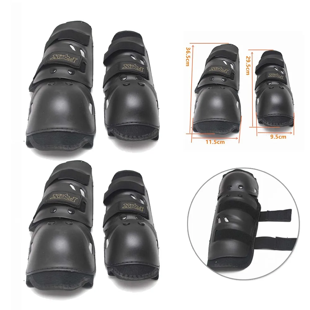 

Round Head Protective Gear Motor Elbow Pads Pad Four-piece Knee Pads Motorcycle