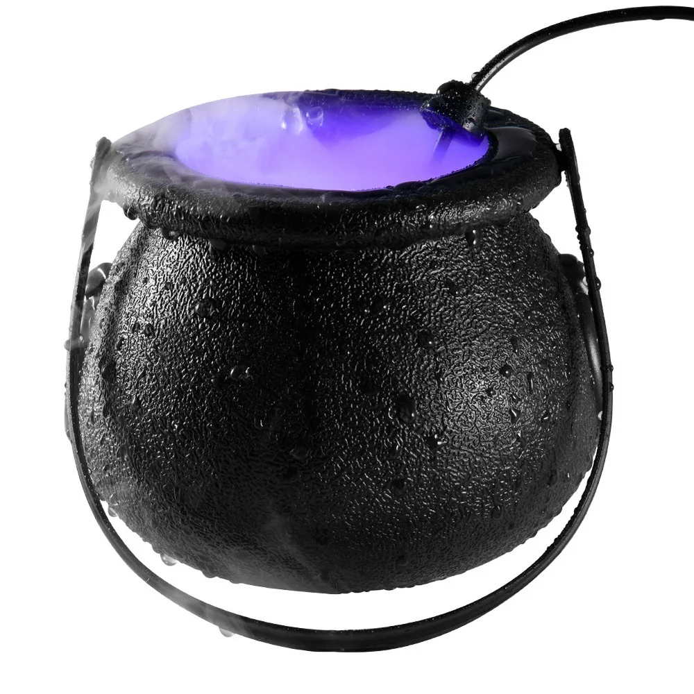 

Halloween Witch Jar atomizer lamp LED Humidifier Color Changing Creepy Decor Halloween Party Prop DIY Scene Layout Prank Toy New