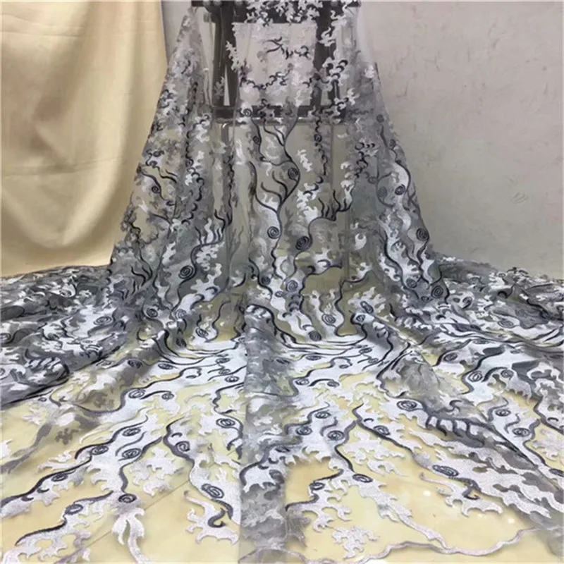 Горячая продажа кружевная ткань 2019 Высококачественная африканская с