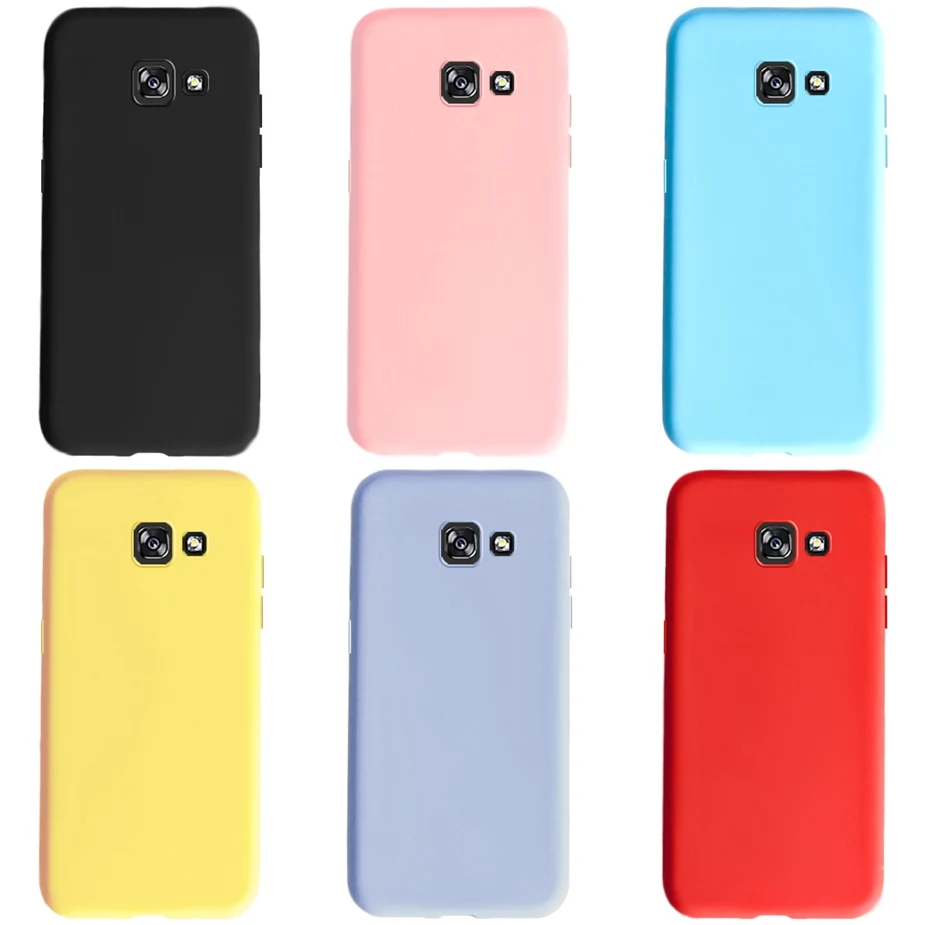 Яркий Модный чехол для Samsung Galaxy A5 2017 A520F A5200 мягкий силиконовый тонкий ярких цветов