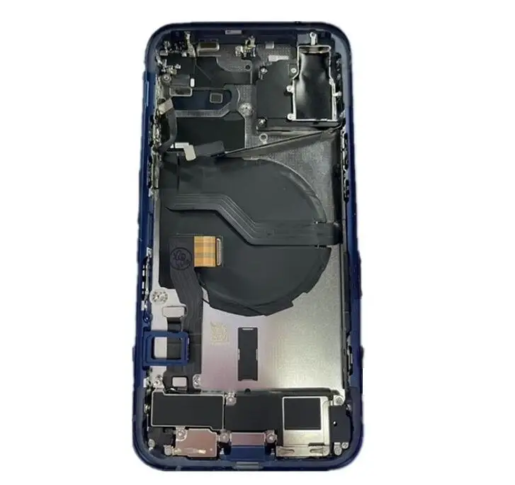 

Full Back Battery Door Housing Middle Frame Chassis with Flex Cable Assembly for iPhone 12 Pro Max Full Back Housing for 12 Pro
