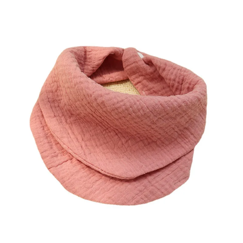 

The new style of pure cotton quality is super good and super soft, baby and children saliva towel bib triangle scarf 3 packs