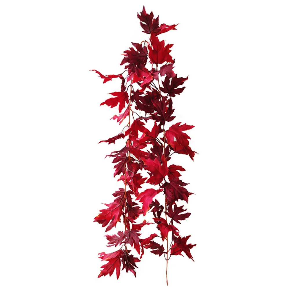 Искусственные кленовые листья лоза Хэллоуин Осеннее украшение искусственное