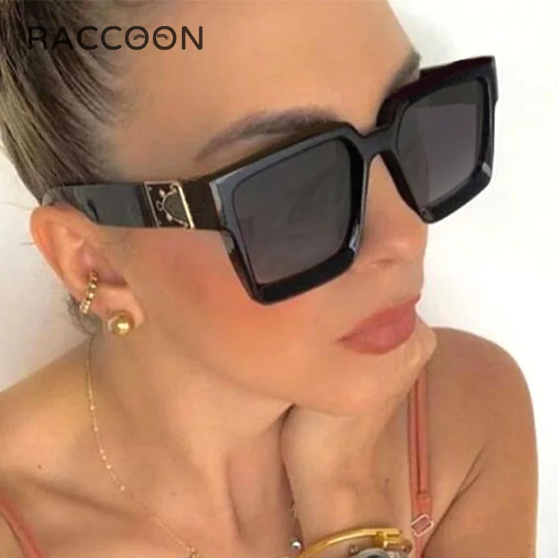 Очки солнцезащитные женские квадратные роскошные брендовые дизайнерские очки