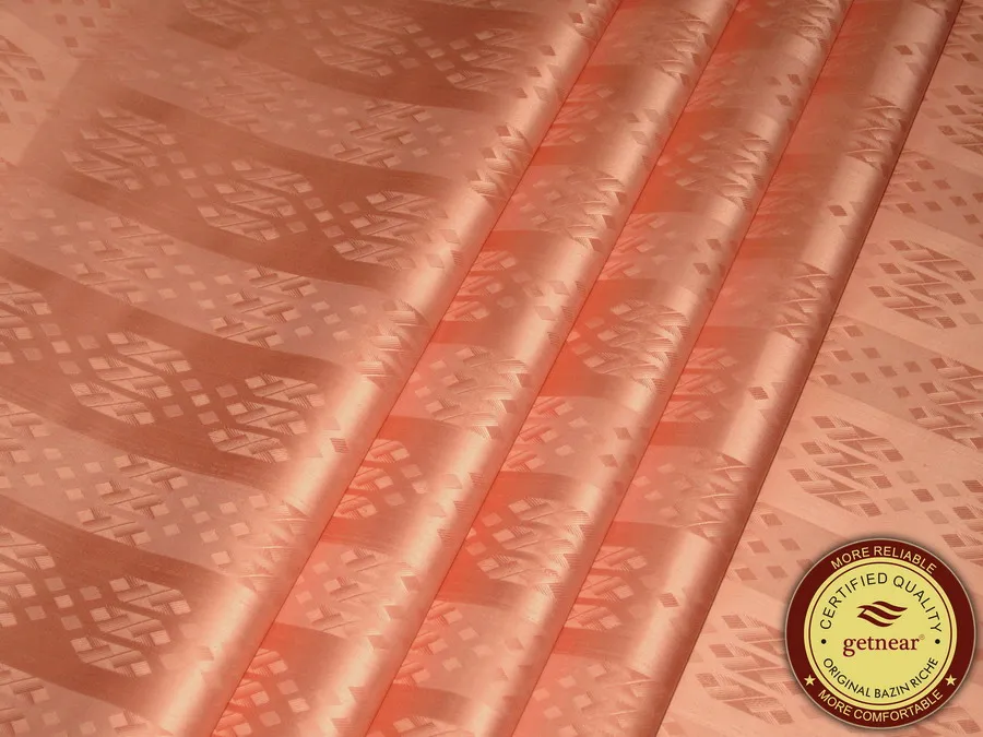 Guinea Brocade Ткань высокое качество Базен Riche (аналог Getzner) 10 ярдов/шт Senegal Garment Tissu