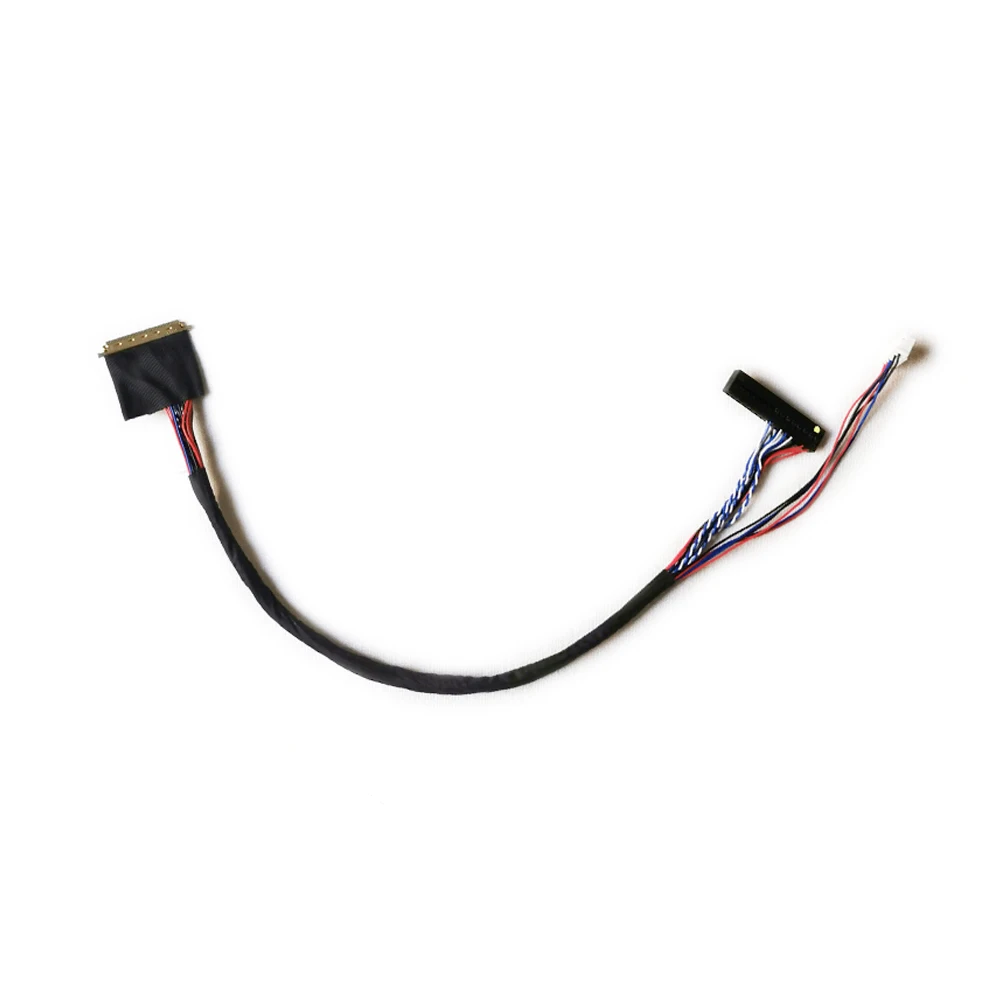 

I-PEX 20455-040E LVDS 40-контактный (1ch, 6-bit) сигнальный кабель 0,5 мм Шаг 250/500 мм длина для 10,1-17,3 дюймовый светодиодный дисплей панели экрана