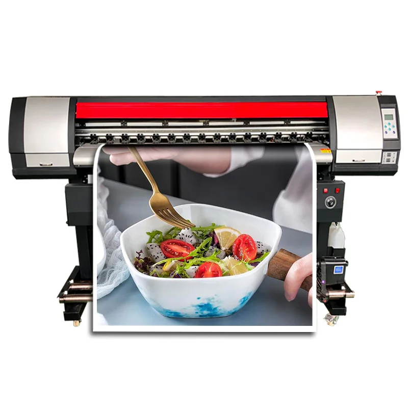 Печатная машина для виниловых наклеек с головкой DX5 продажи печатная наружной