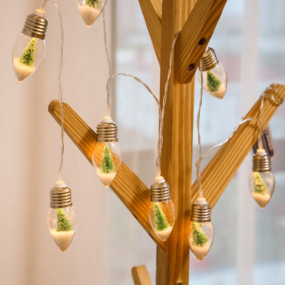 

Christmas 2 Meters 10 Lights Praying Fairy Lights String Outdoor Indoor New Year Party String Light Photo Props